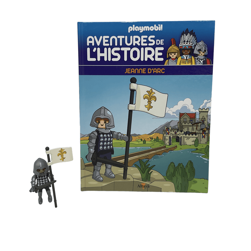 Playmobil Aventures de l'histoire - Tome 66 - Jeanne d'Arc - KIDIBAM