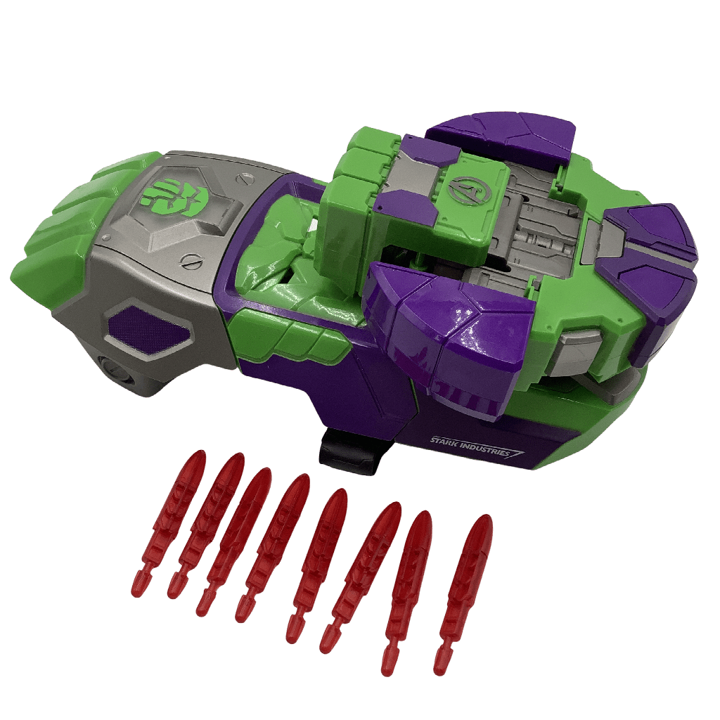 Poing lanceur fléchettes Hulk Marvel sonore (en anglais) - KIDIBAM