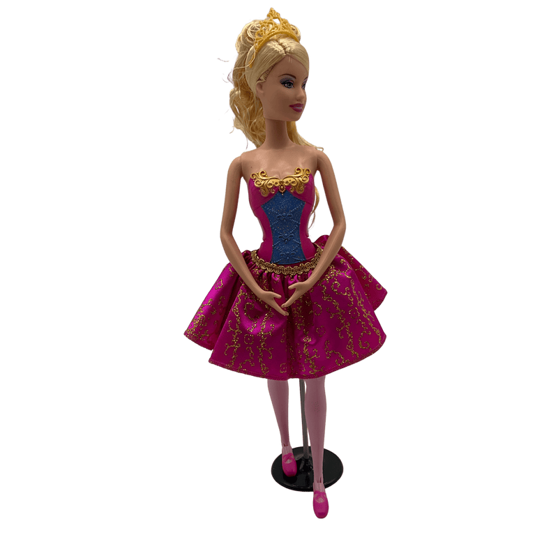 Poupée Barbie ballerine féérique articulée - KIDIBAM