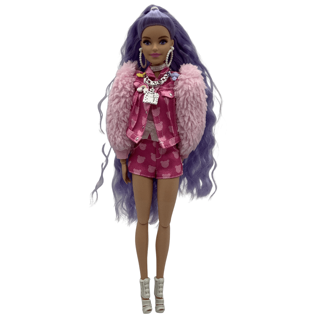 Poupée Barbie Extra cheveux lila - KIDIBAM