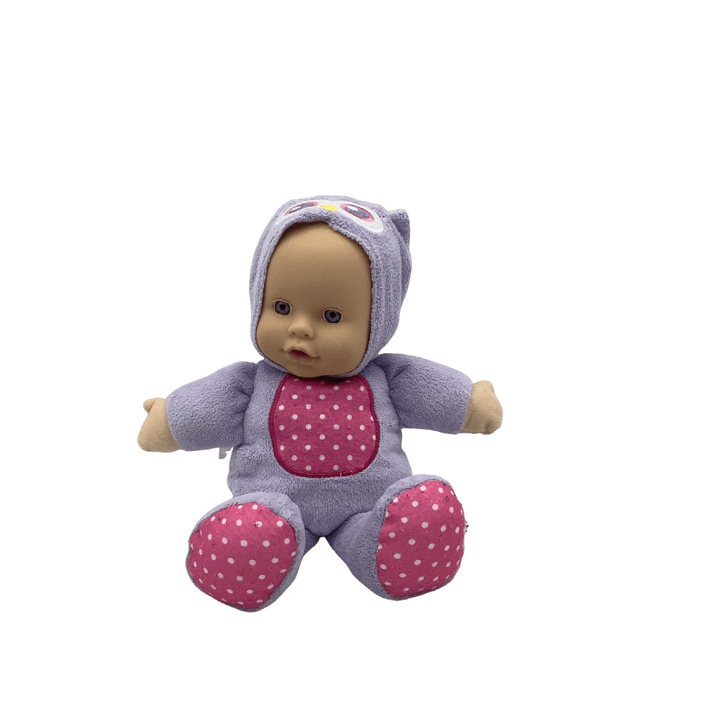 Poupée en tenue pyjama Hibou 27cm - KIDIBAM