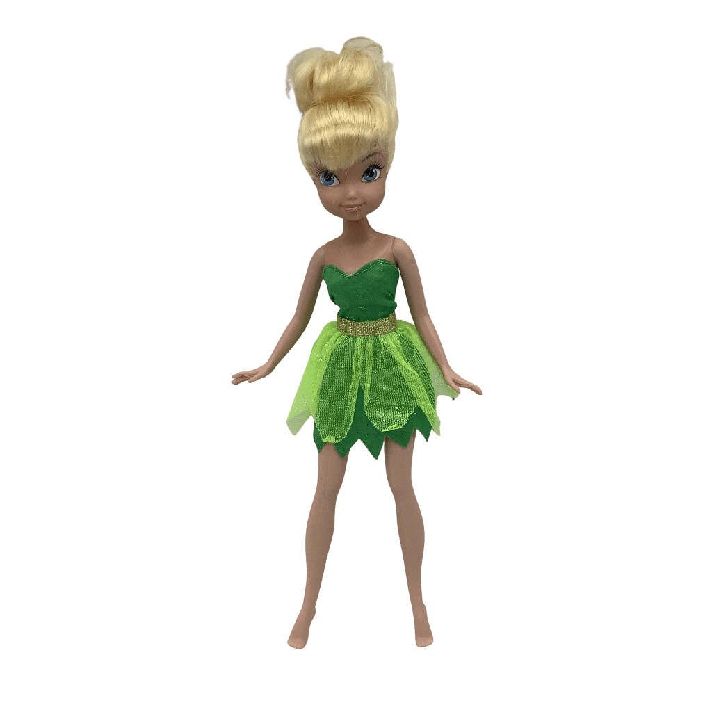 Poupée Fée Clochette en robe verte 24cm - KIDIBAM
