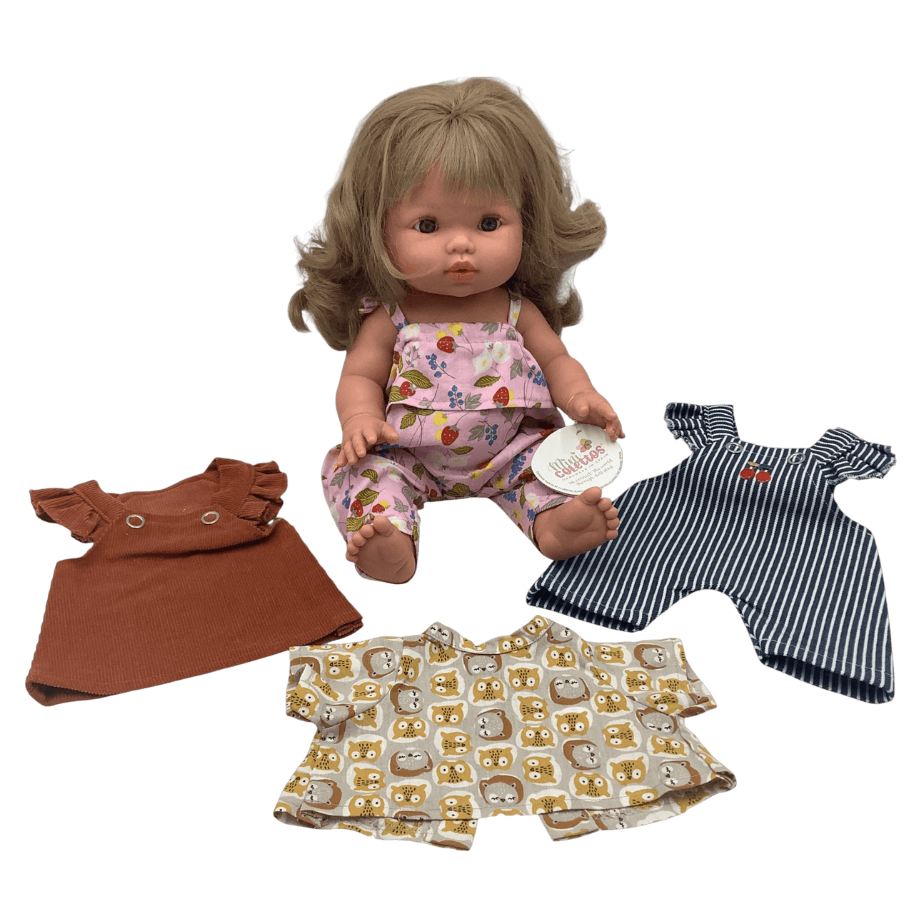 Poupée Kate 34cm et 3 tenues - KIDIBAM
