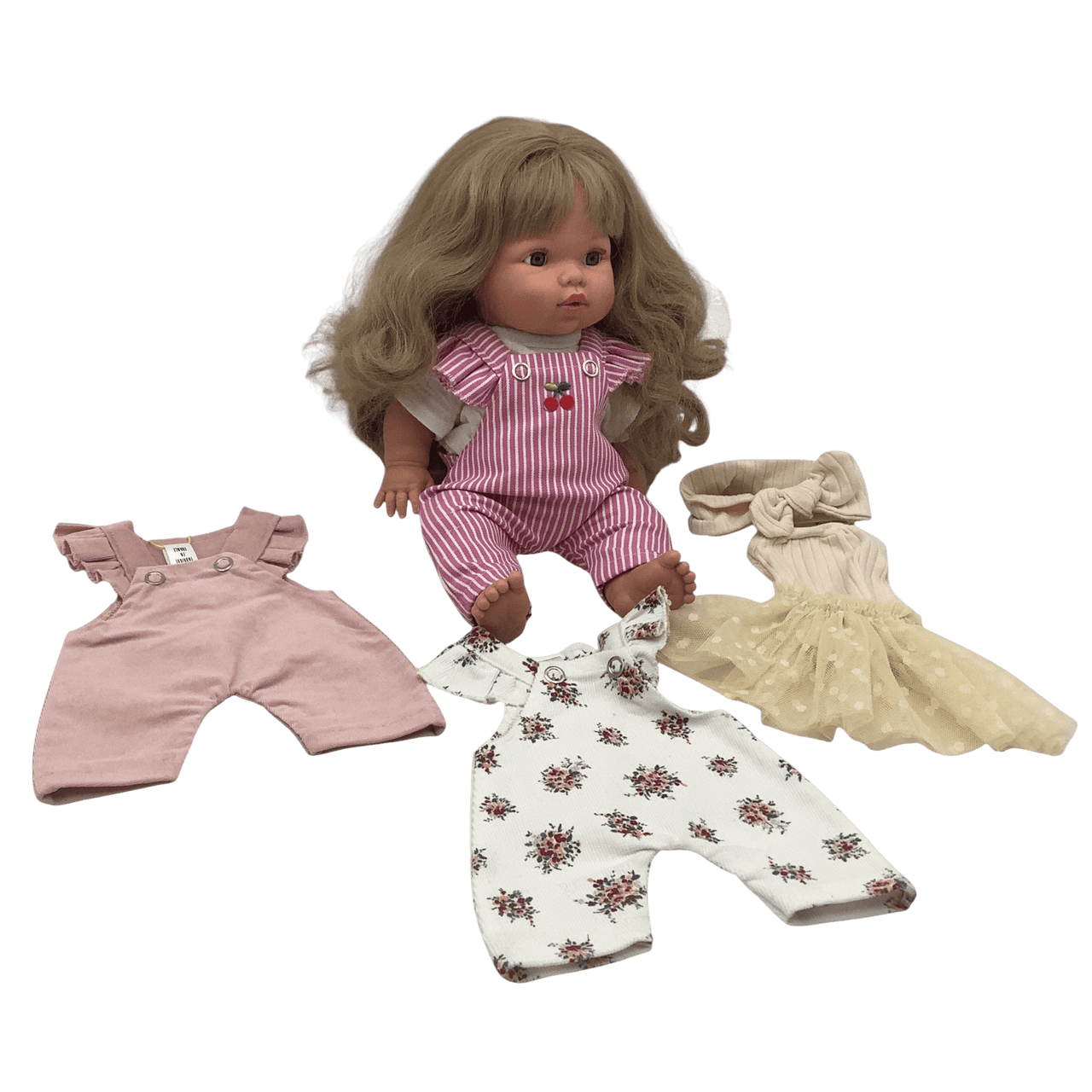 Poupée Lyla 34cm et ses 4 tenues - KIDIBAM