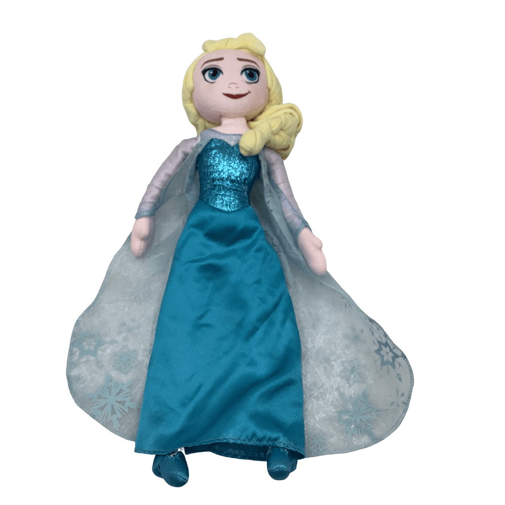 Poupée Peluche Elsa Reine des Neiges 40cm Disney - KIDIBAM