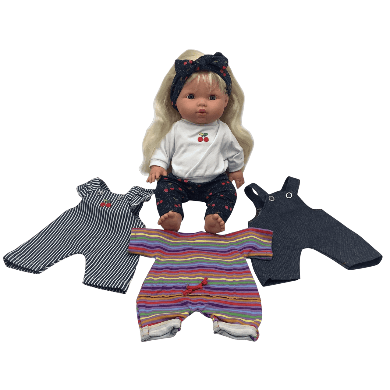 Poupée Sage 34cm et 4 tenues - KIDIBAM