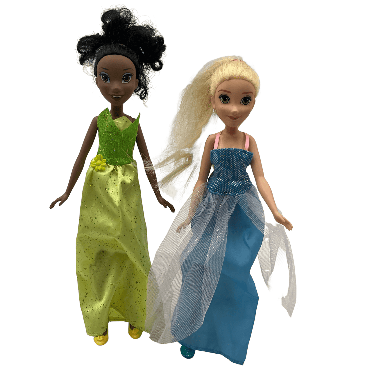 Poupées Princesses Tiana et Elsa Disney - KIDIBAM