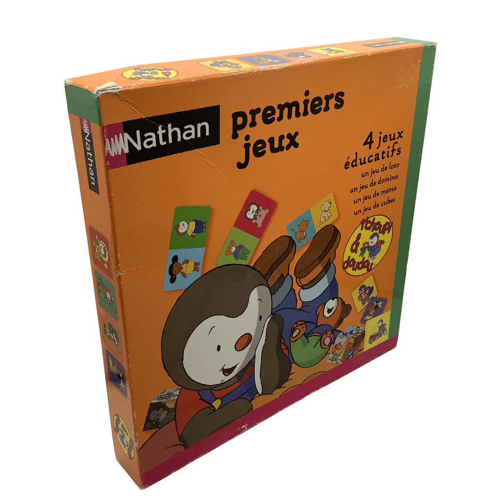 Premier Jeux - 4 jeux éducatifs Tchoupi - KIDIBAM