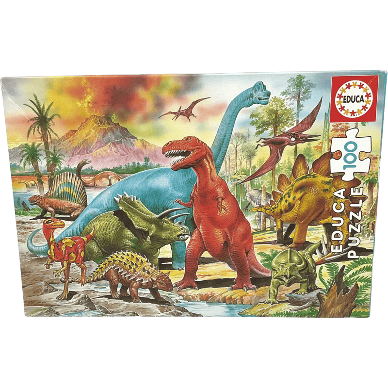 Puzzle 100 pieces dinosaures - KIDIBAM