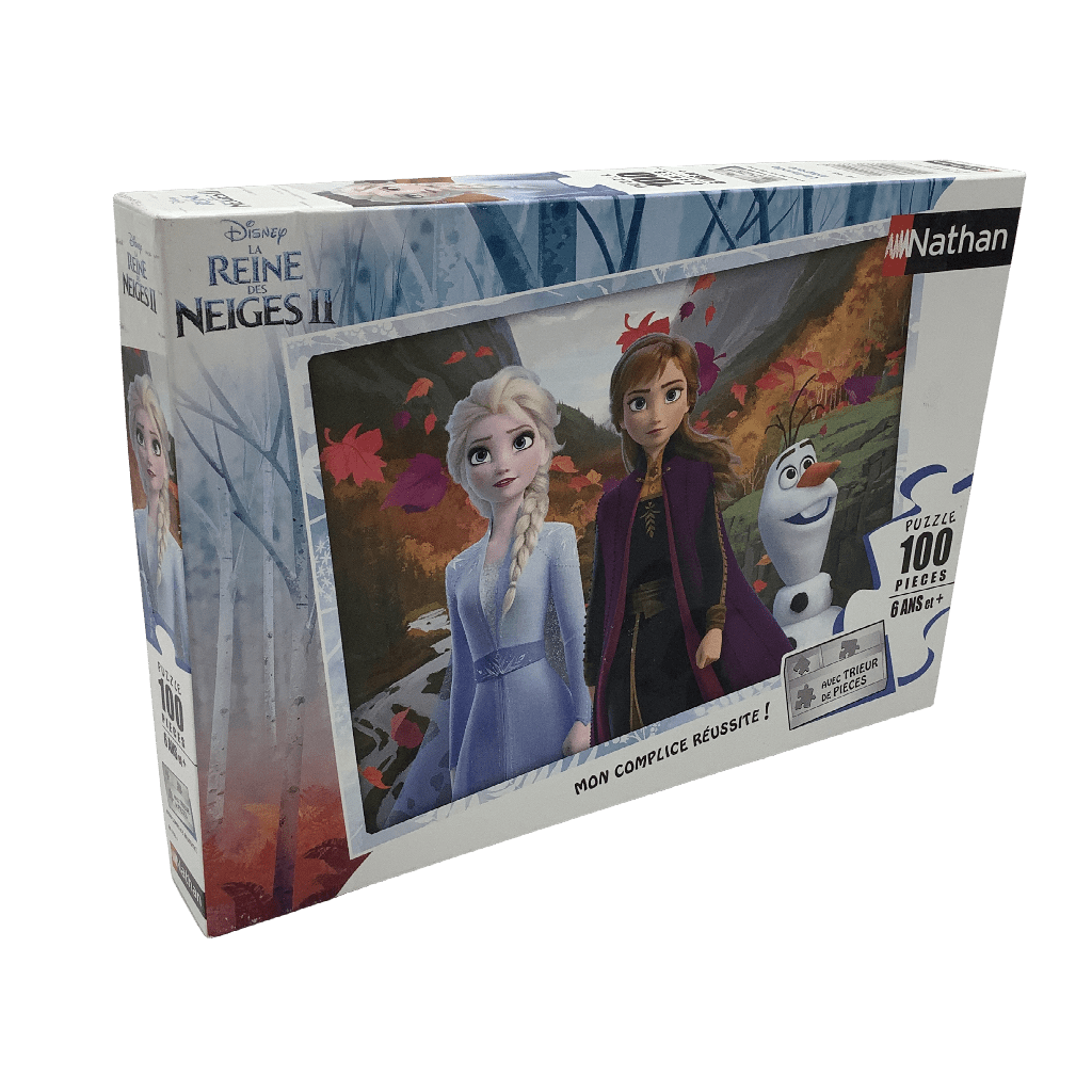 Puzzle 100 pièces La Reine des Neiges 2 Disney - KIDIBAM