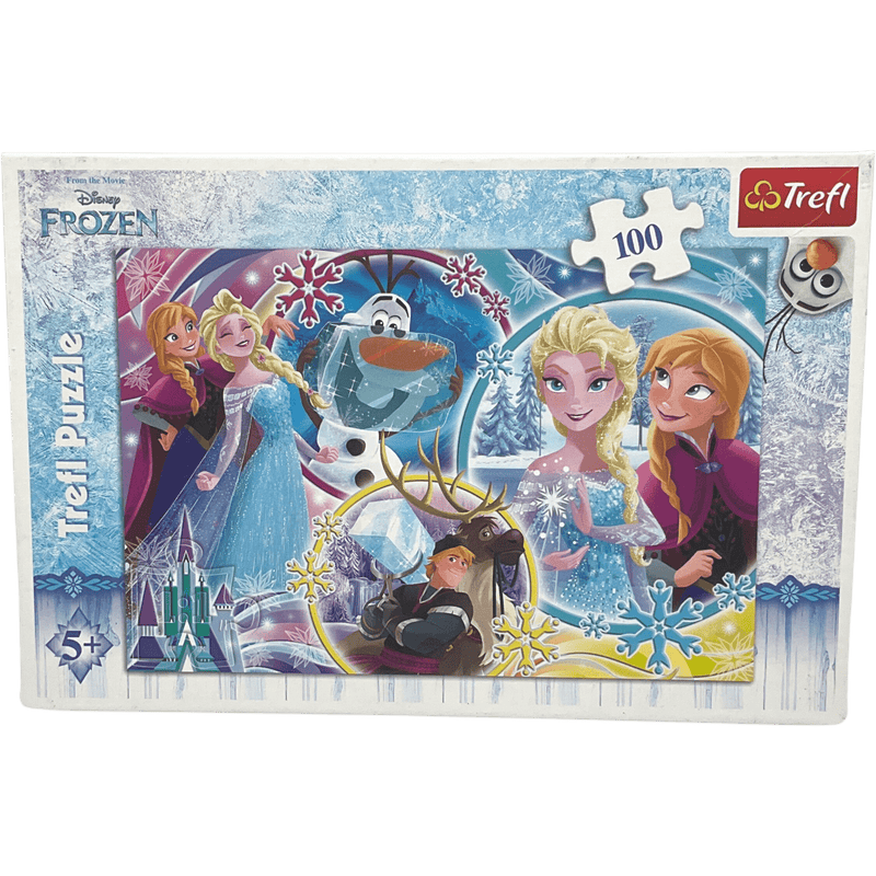 Puzzle 100 pièces La Reine des Neiges Disney - KIDIBAM