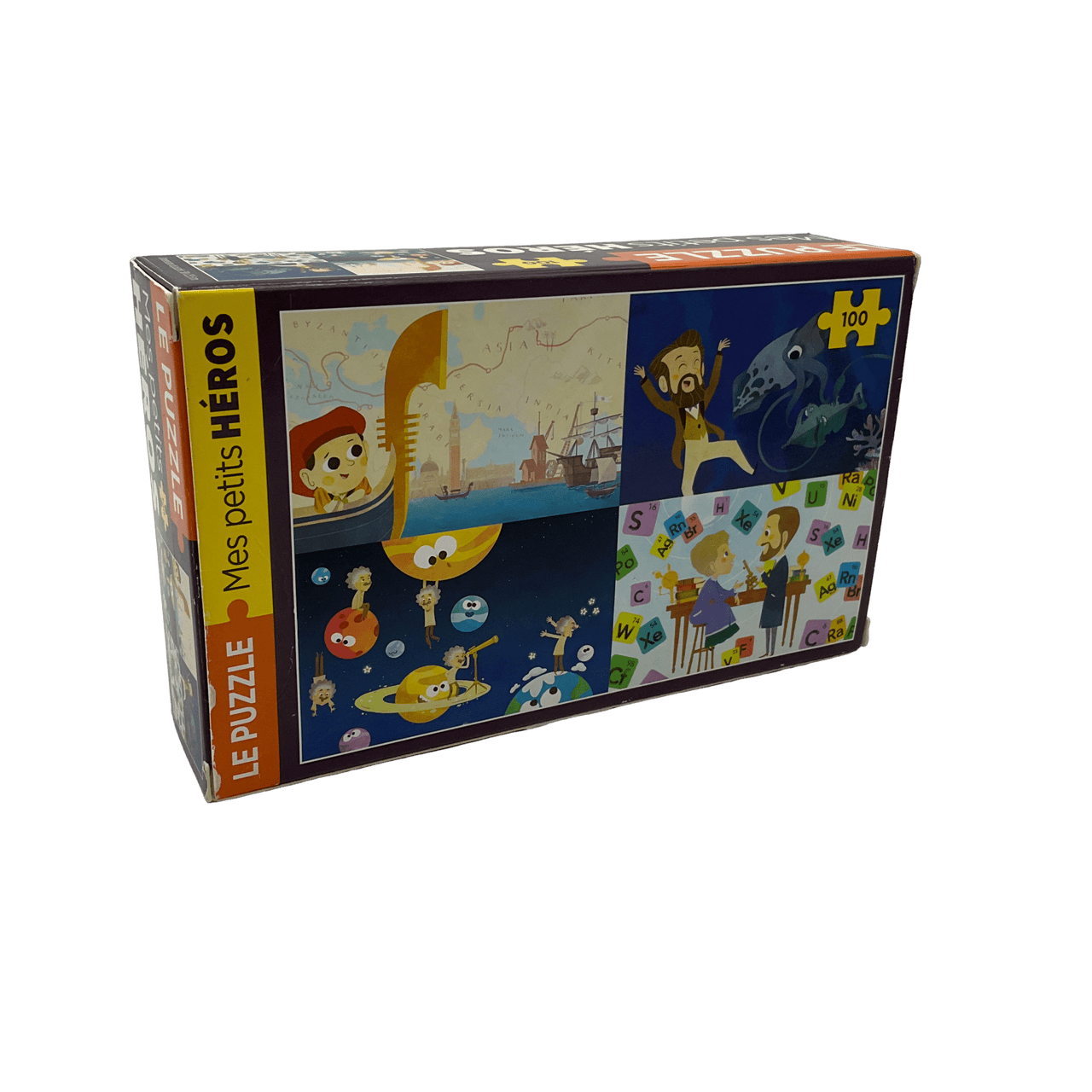 Puzzle 100 pièces mes petits héros - KIDIBAM