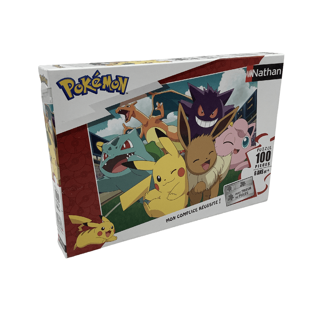 Puzzle 100 pièces Pokémon - KIDIBAM