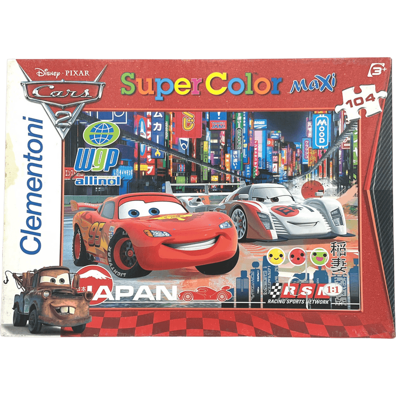 Puzzle 104 pièces Disney Pixar Cars 2 Japan - KIDIBAM