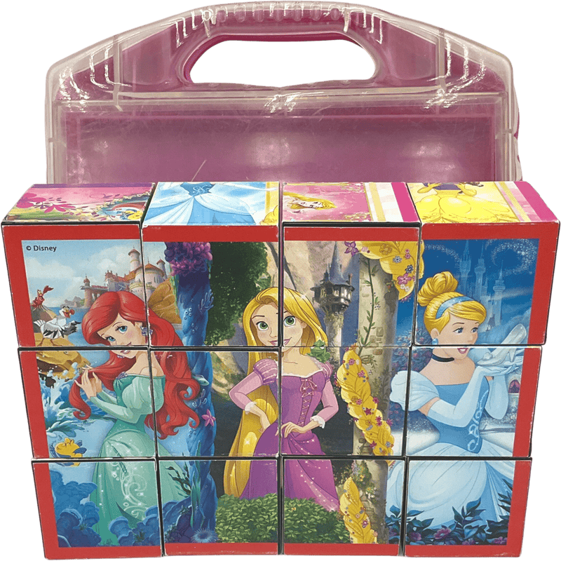 Puzzle 12 cubes Princesses Disney - KIDIBAM