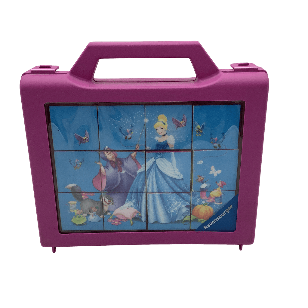 Puzzle 12 cubes Princesses Disney - KIDIBAM