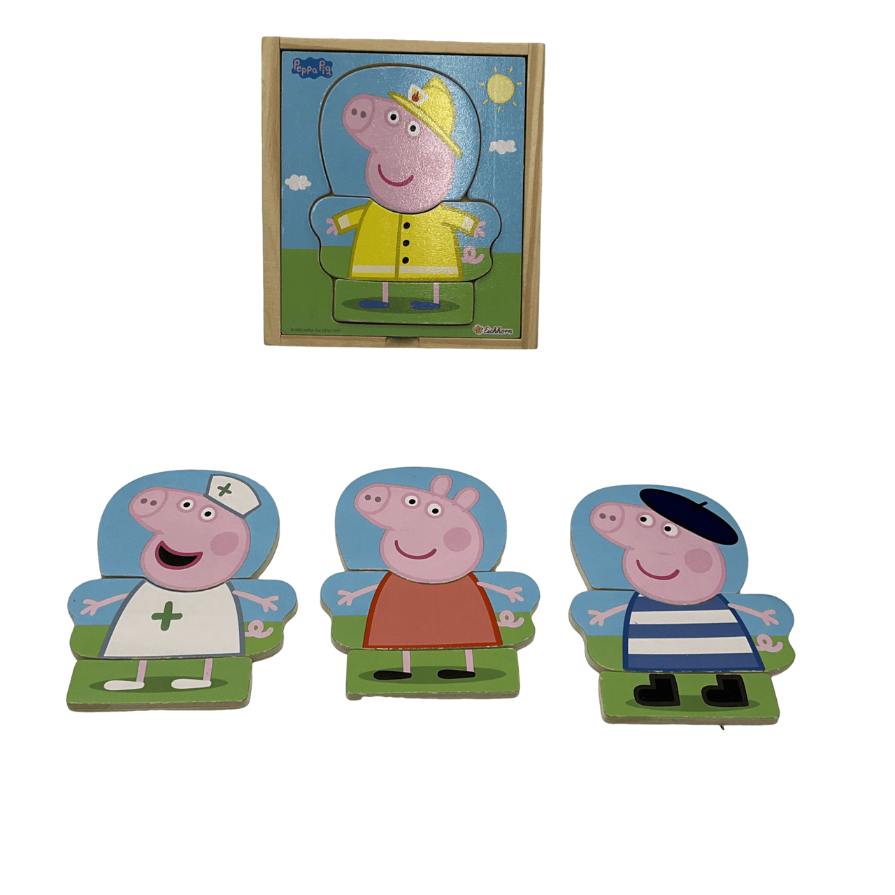 Puzzle 12 pièces Peppa Pig - KIDIBAM