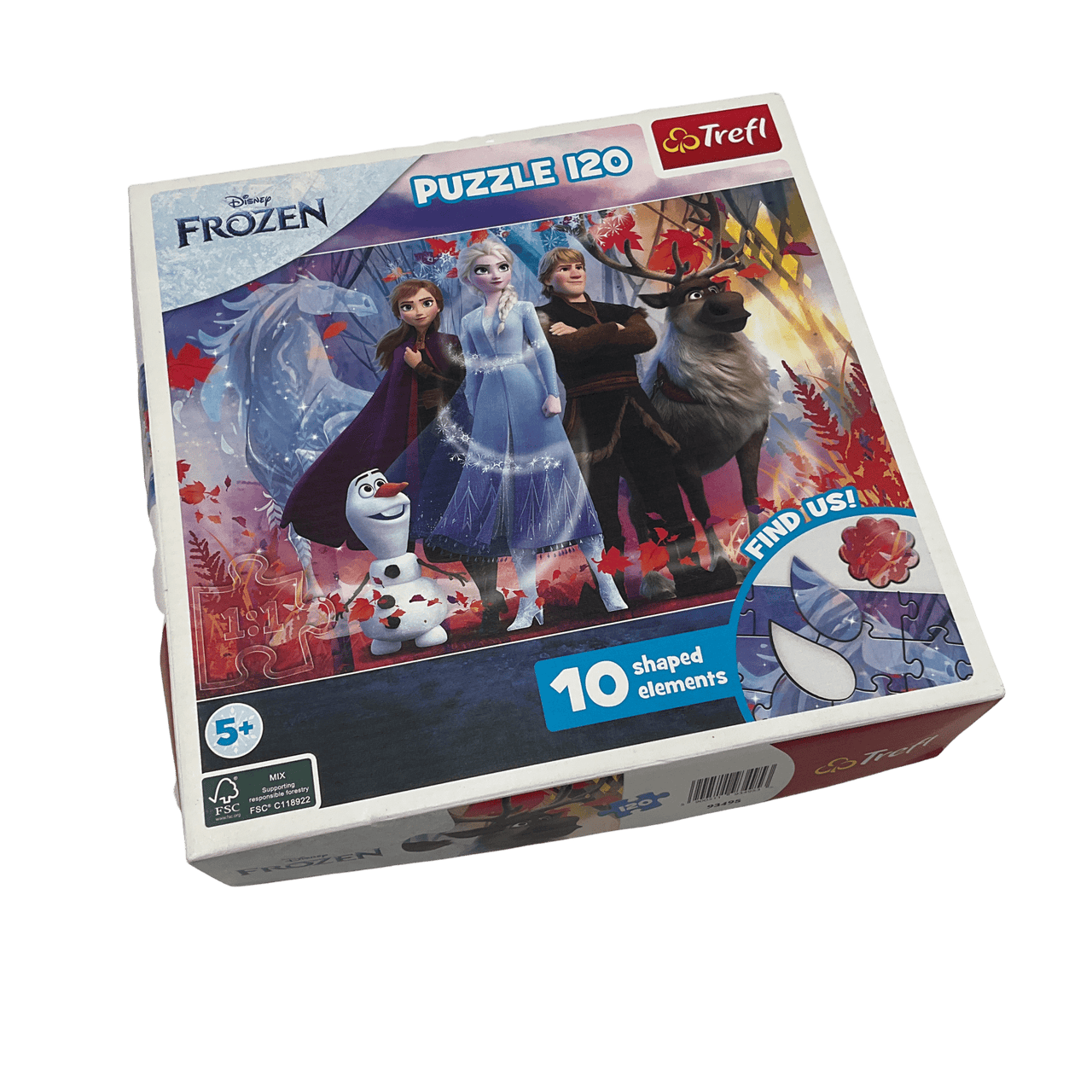 Puzzle 120 pièces La Reine des Neiges Disney - KIDIBAM