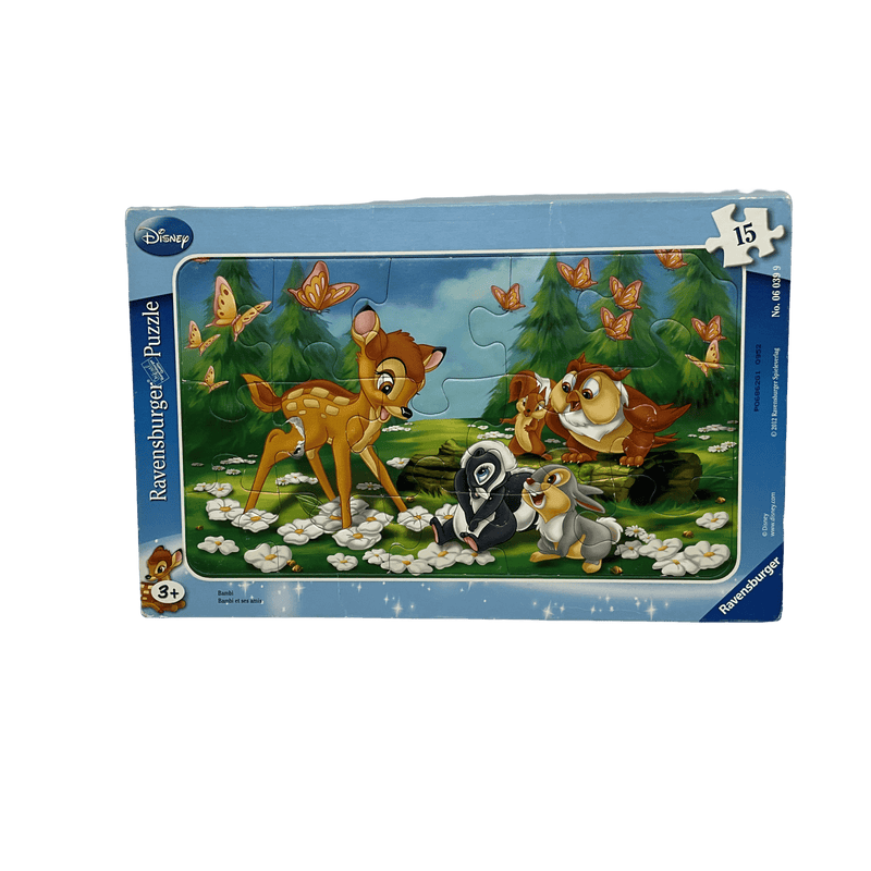 Puzzle 15 pièces Bambi Disney - KIDIBAM