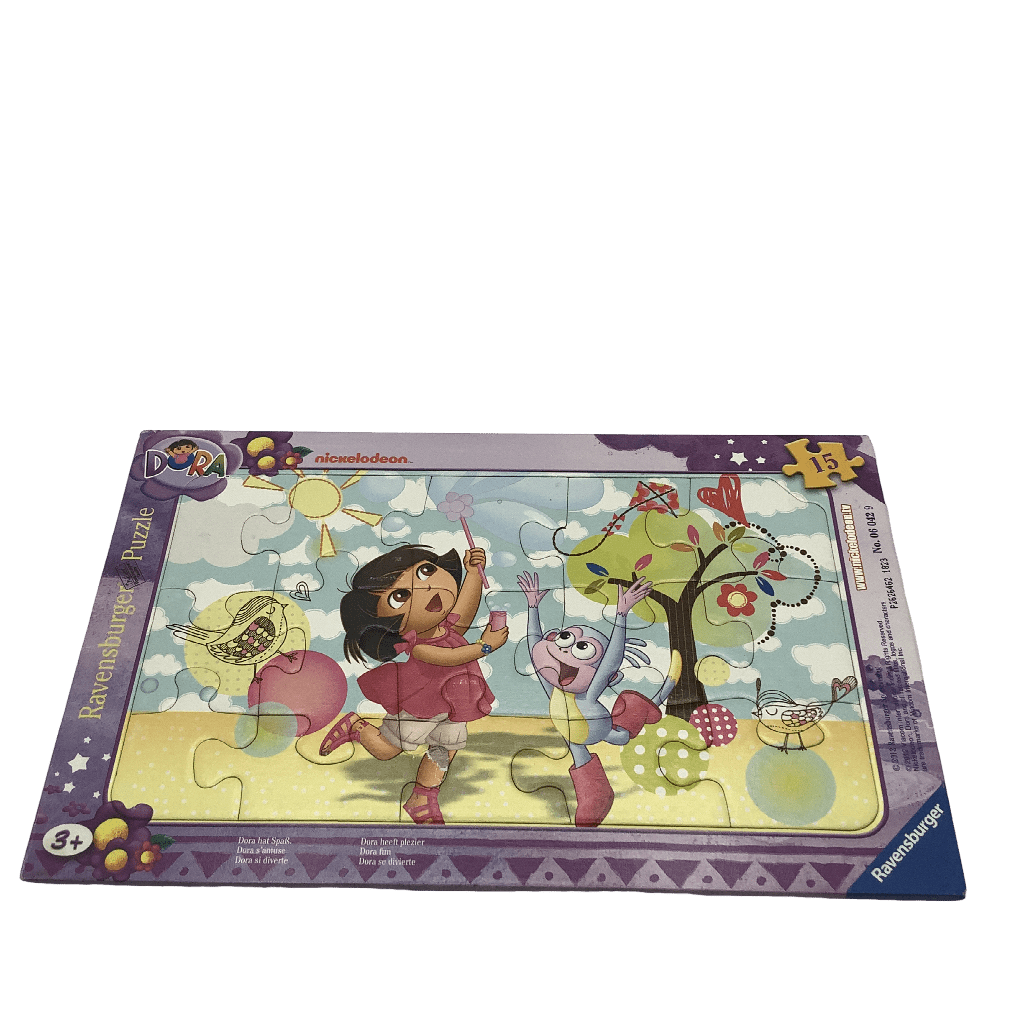 Puzzle 15 pièces - Dora s'amuse - KIDIBAM