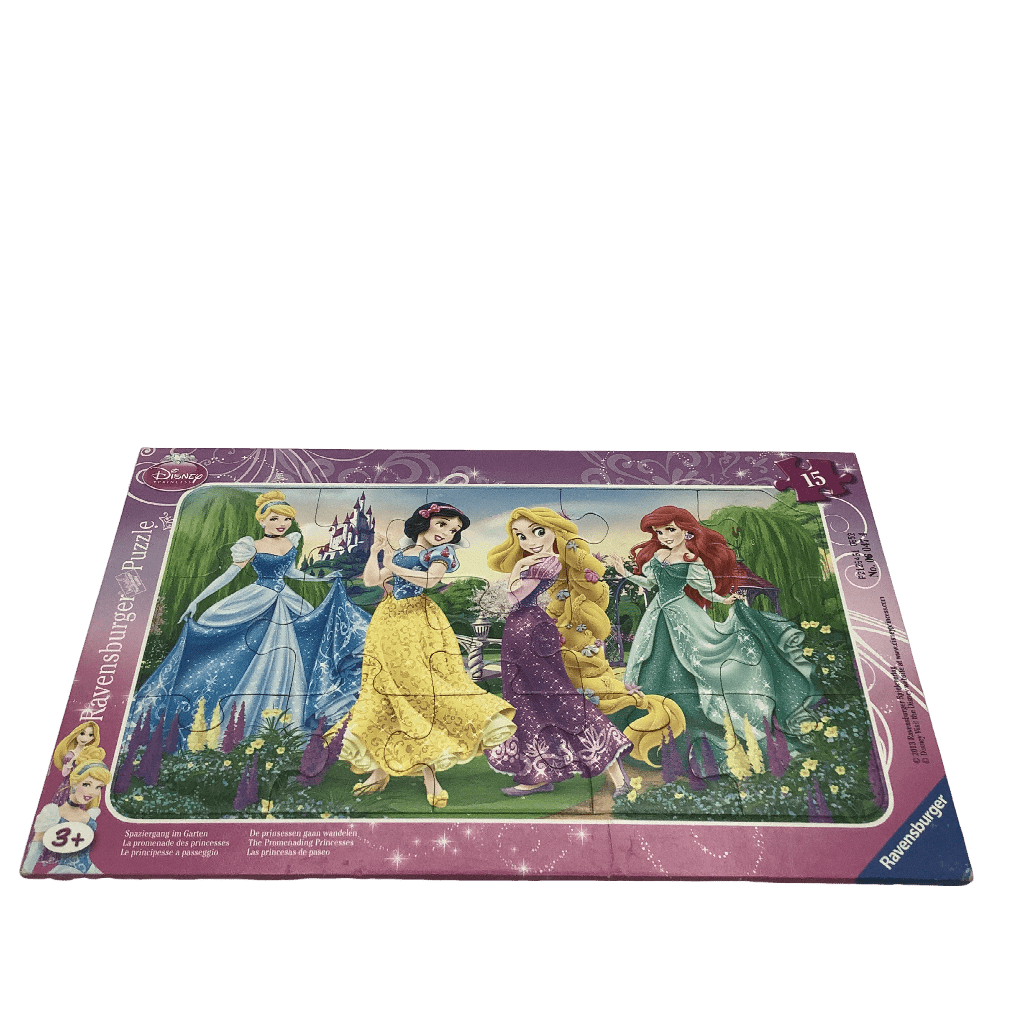 Puzzle 15 pièces - La promenade des princesses Disney - KIDIBAM
