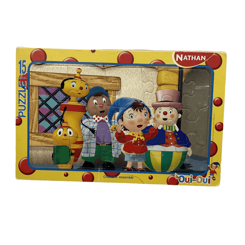 Puzzle 15 pièces Oui Oui et ses amis - KIDIBAM