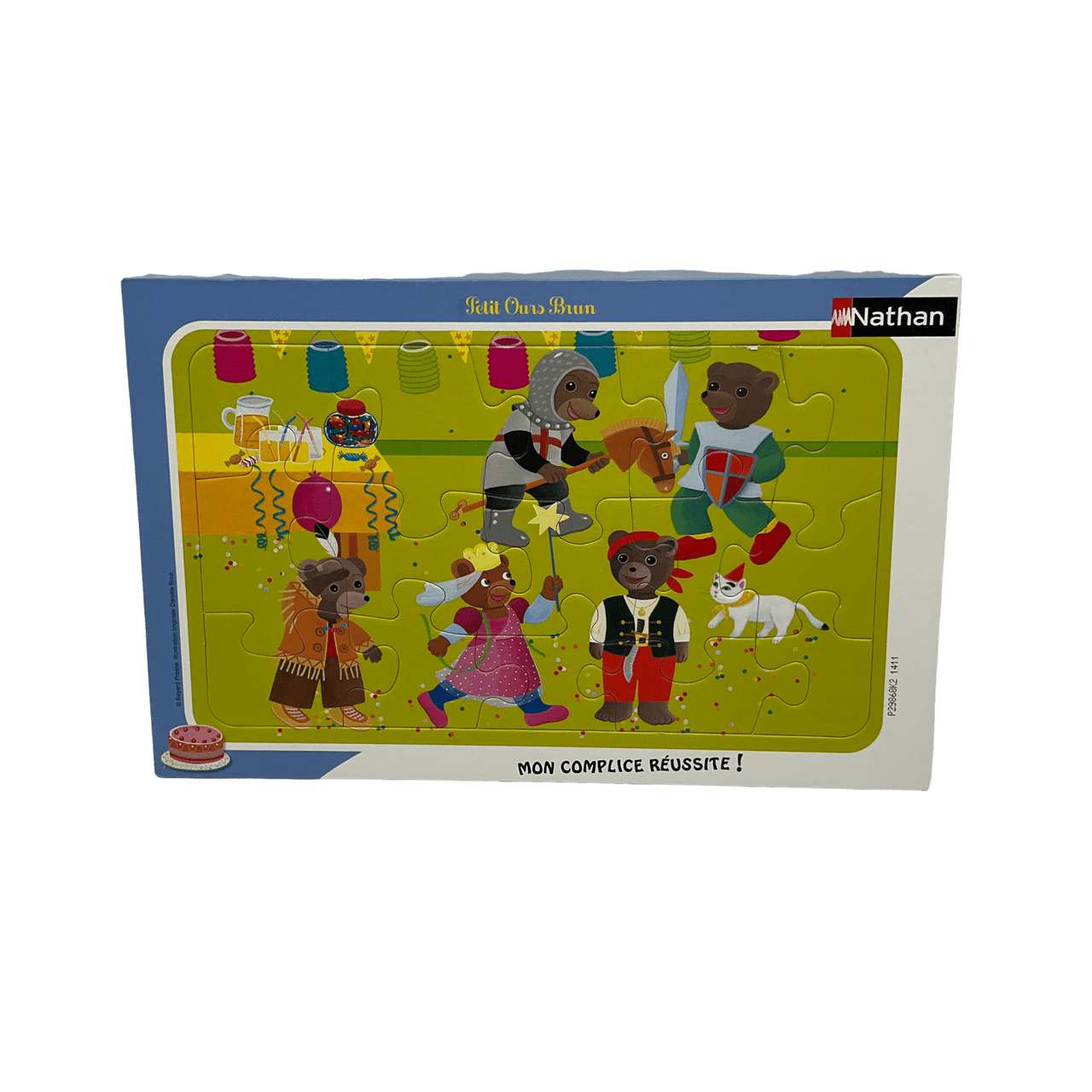 Puzzle 15 pièces Petit Ours Brun - KIDIBAM