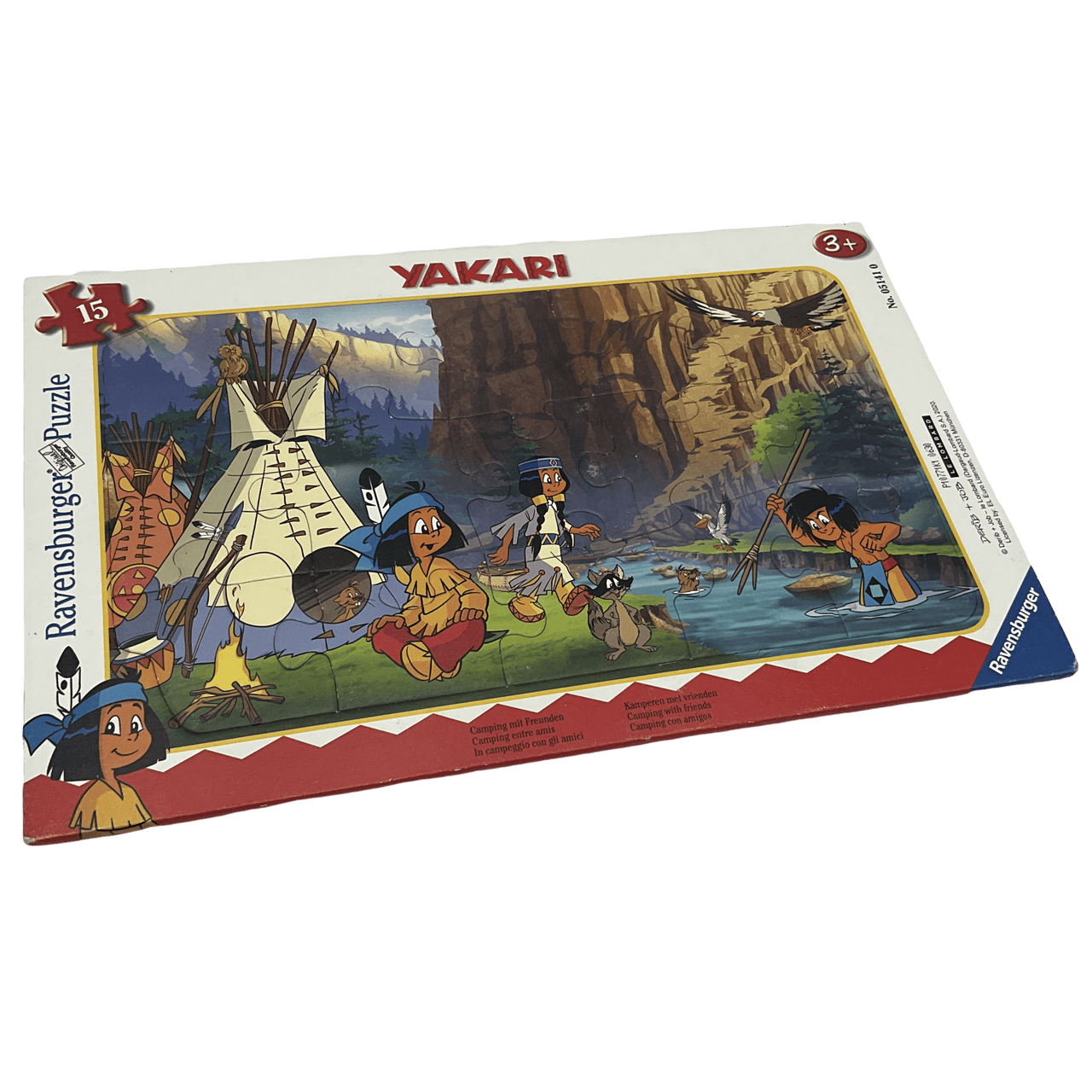 Puzzle 15 pièces Yakari - KIDIBAM