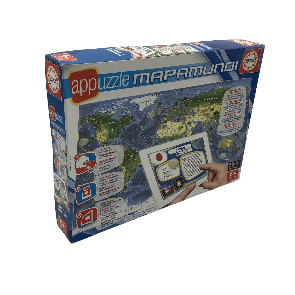 Puzzle 150 pièces Mappemonde - KIDIBAM