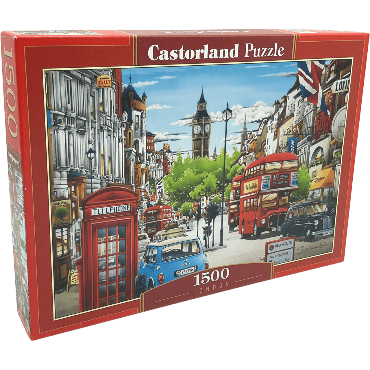 Puzzle 1500 pièces Londres - KIDIBAM