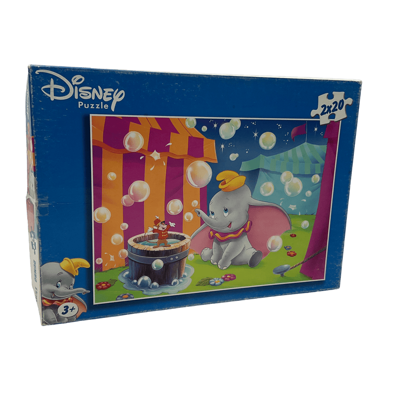 Puzzle 2 x 20 Dumbo et Bambi - KIDIBAM