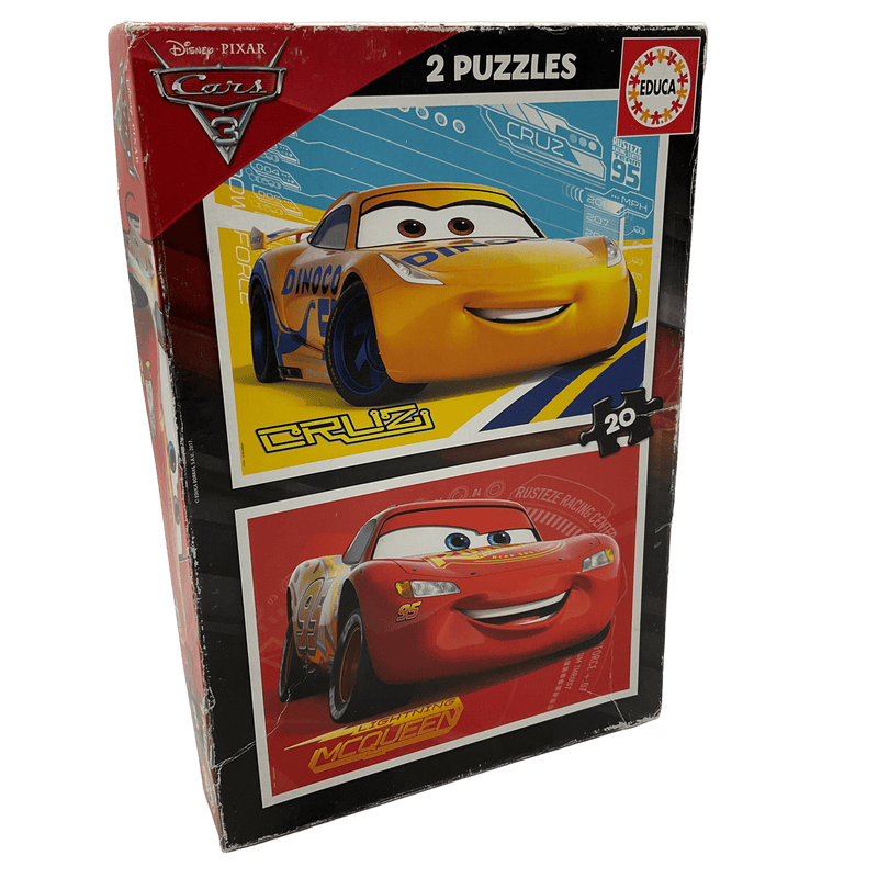 Puzzle 2 x 20 pièces Cars 3 - KIDIBAM