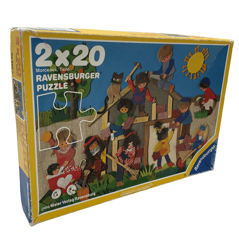 Puzzle 2 x 20 pièces - Les loisirs - KIDIBAM