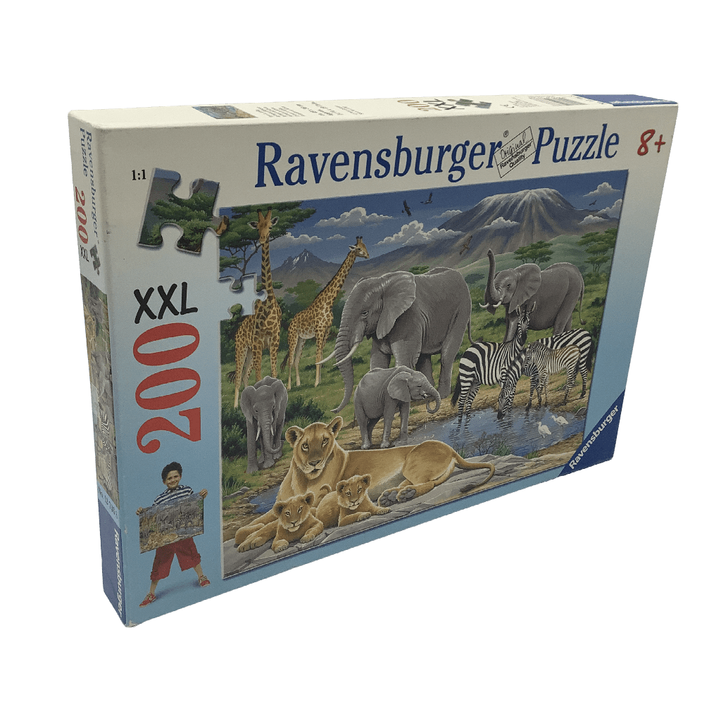 Puzzle 200 pièces Animaux d'Afrique - KIDIBAM