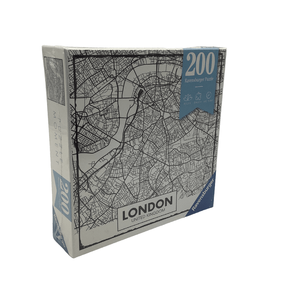 Puzzle 200 pièces Carte de Londres - KIDIBAM