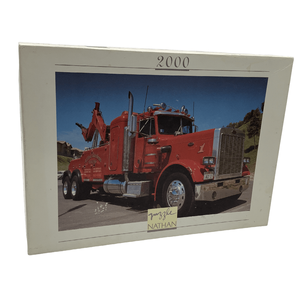 Puzzle 2000 pièces Camion Rouge - KIDIBAM
