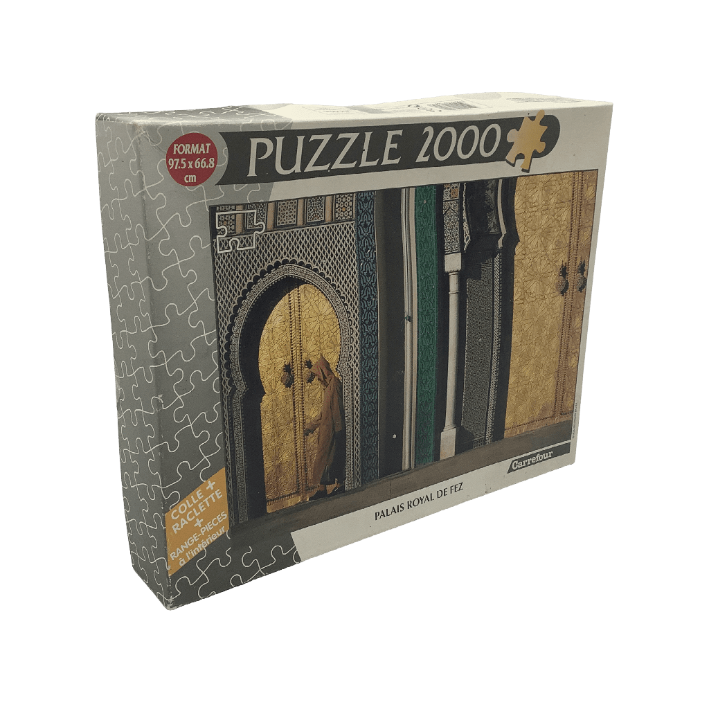 Puzzle 2000 pièces Palais Royal de Fez Vintage - KIDIBAM