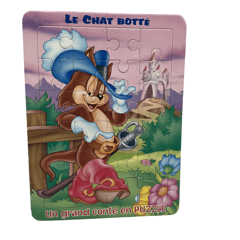 Puzzle 26 pièces le Chat Botté - KIDIBAM