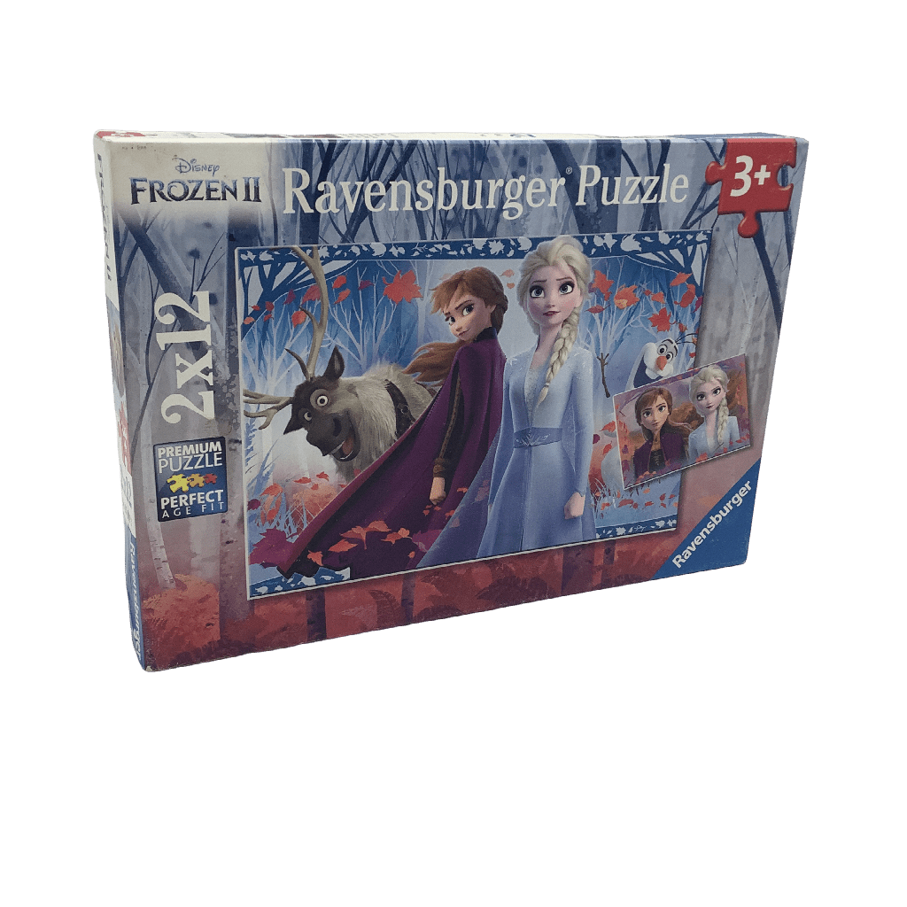 Puzzle 2x12 pièces Disney La Reine des Neiges 2 - KIDIBAM