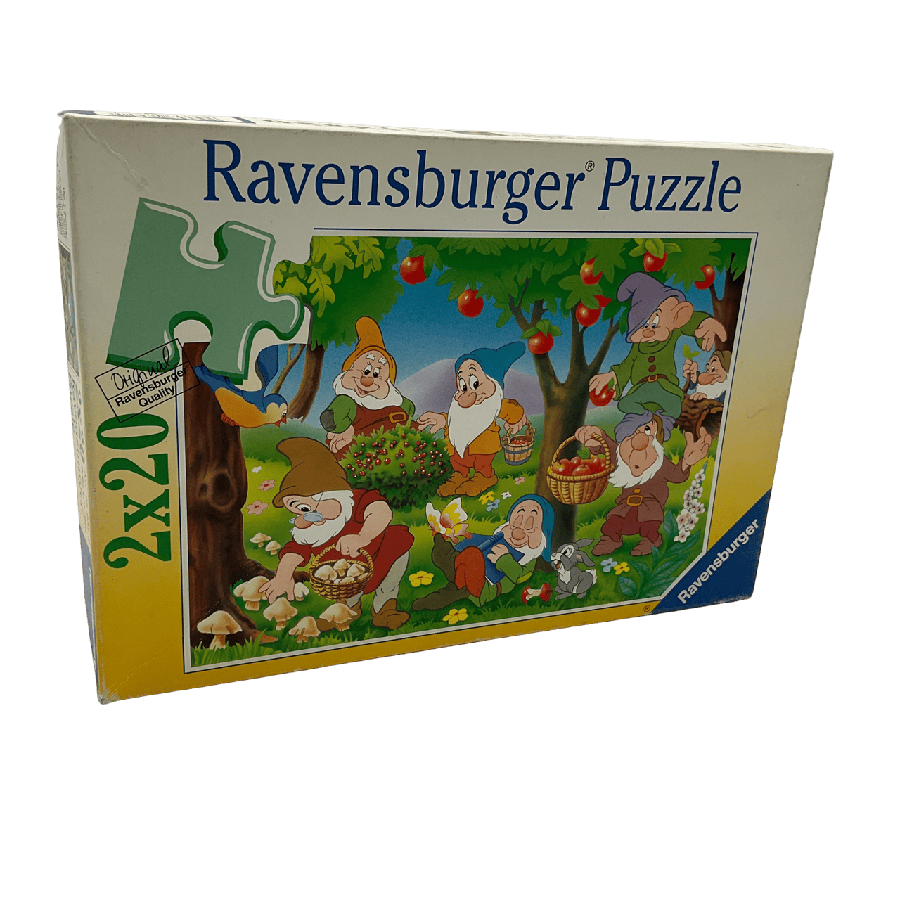 Puzzle 2x20 pièces Les 7 Nains Disney - KIDIBAM