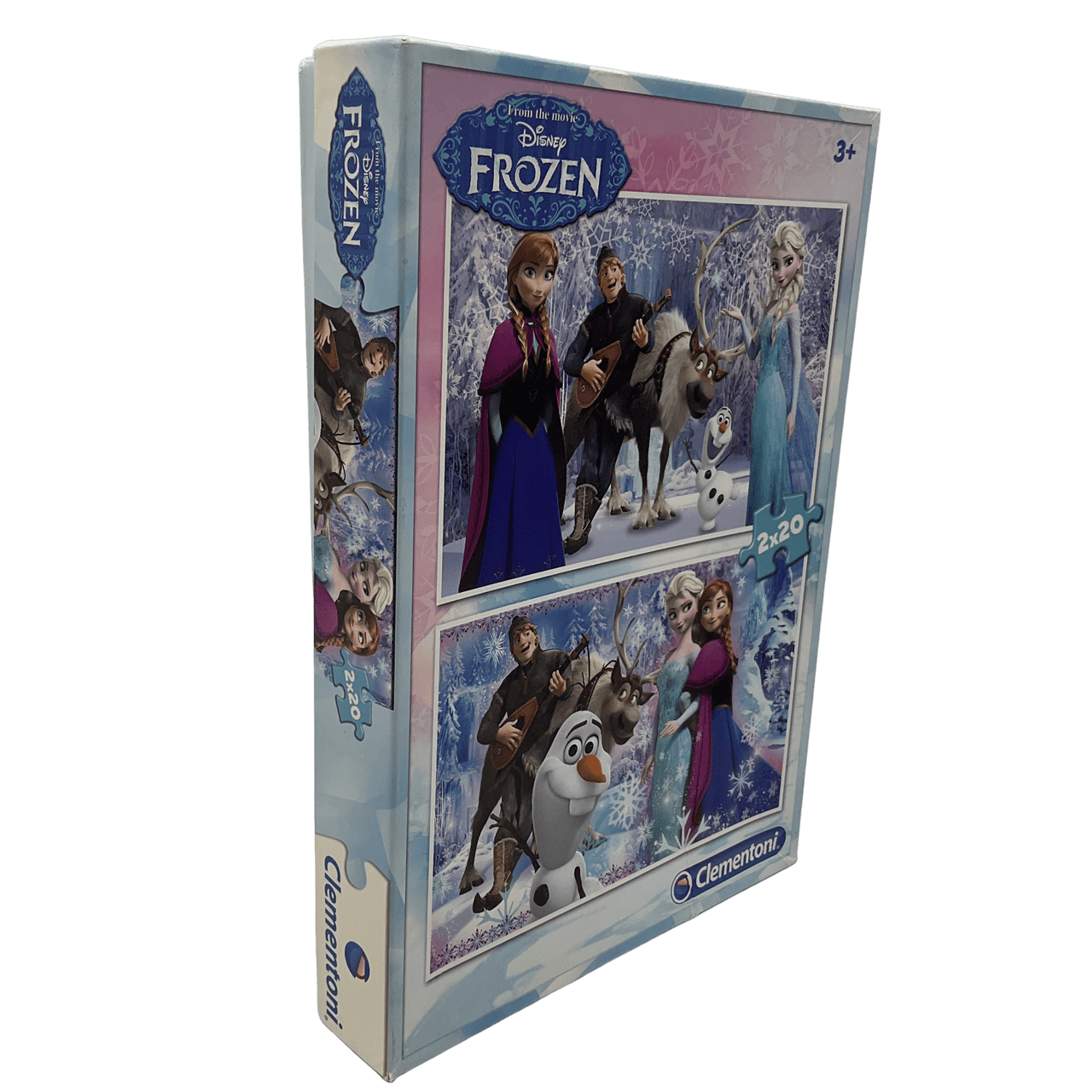 Puzzle 2X20 pièces Reine des neiges - KIDIBAM