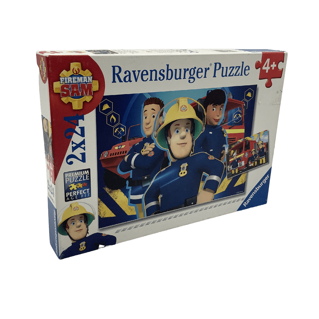 Puzzle 2x24 pièces Sam Le Pompier - KIDIBAM