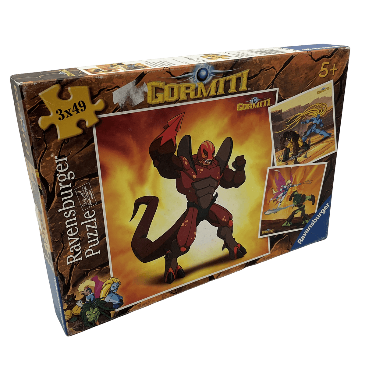 Puzzle 3 x 49 pièces Gormiti - KIDIBAM