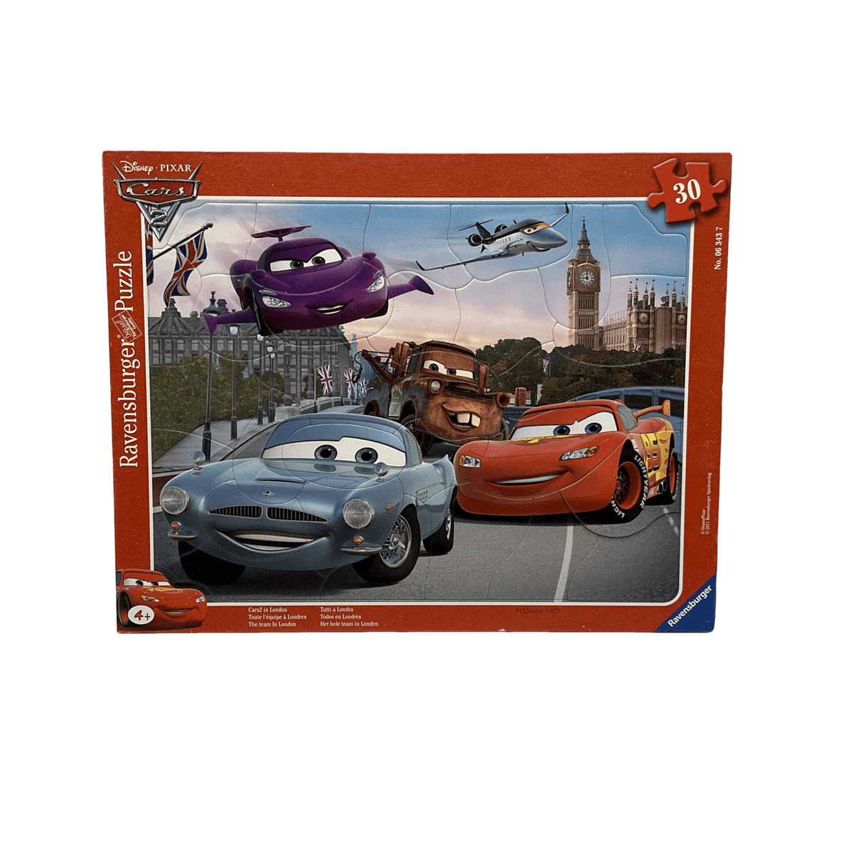 Puzzle 30 pièces Cars Disney Pixar Ravensburger d'occasion - KIDIBAM