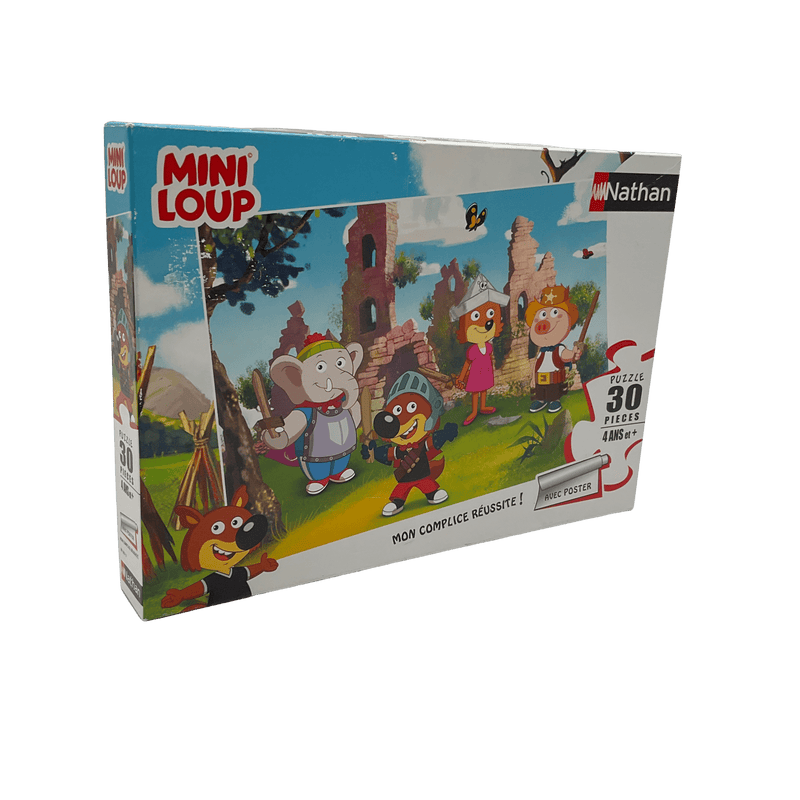 Puzzle 30 pièces Mini Loup - KIDIBAM