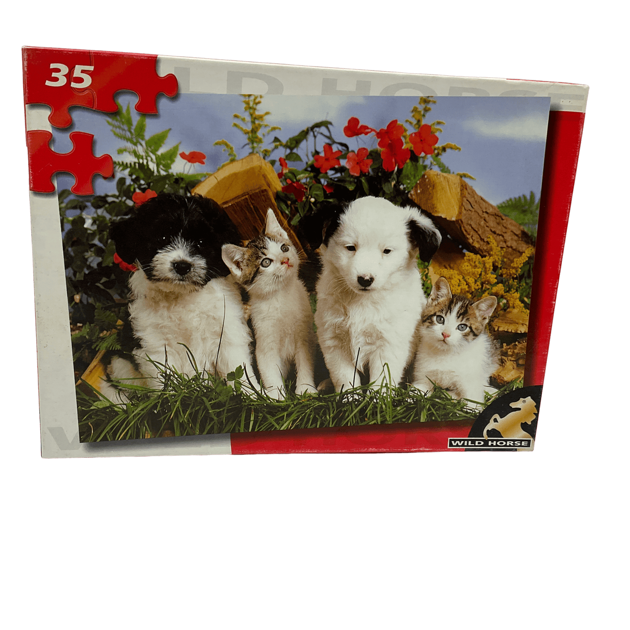 Puzzle 35 pièces Chiens et Chats - KIDIBAM