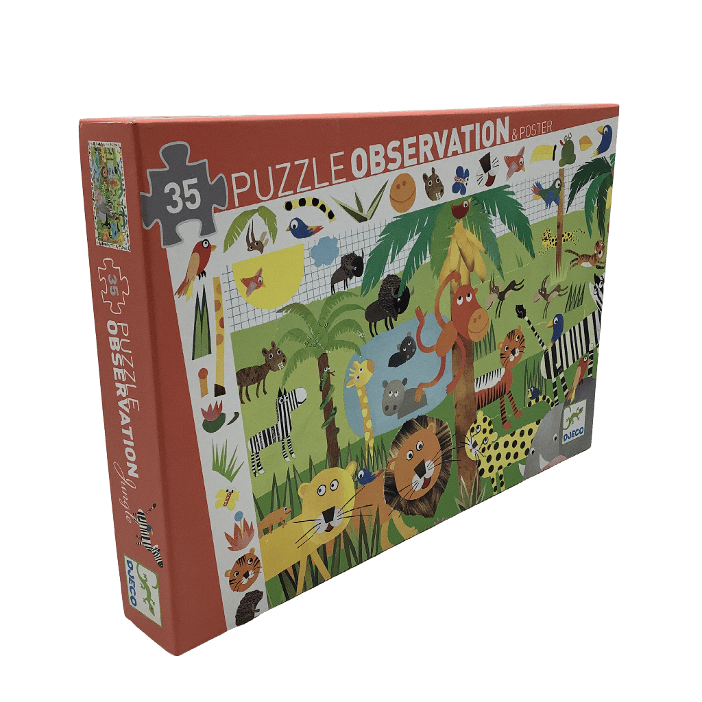 Puzzle 35 pièces La jungle - KIDIBAM