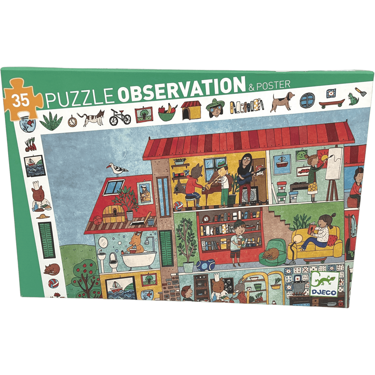 Puzzle 35 pièces Observation - KIDIBAM