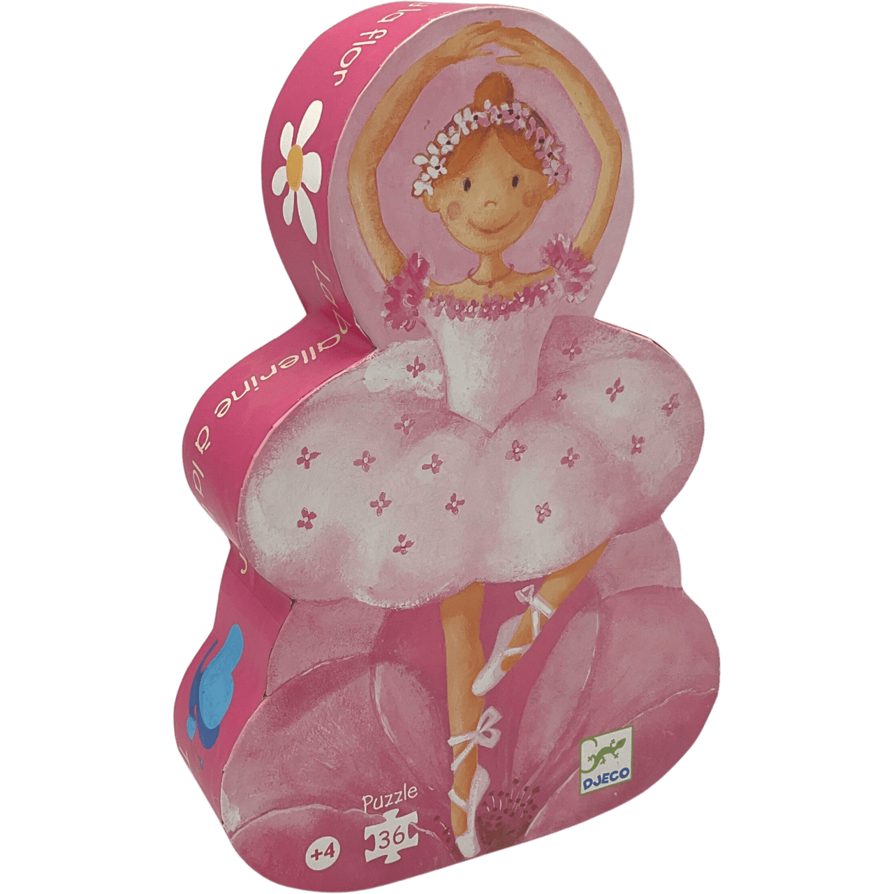 Puzzle 36 pièces La ballerine à la fleur - KIDIBAM
