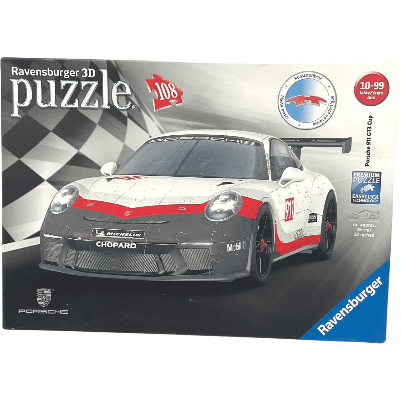 Puzzle 3D 108 pièces Porsche - KIDIBAM